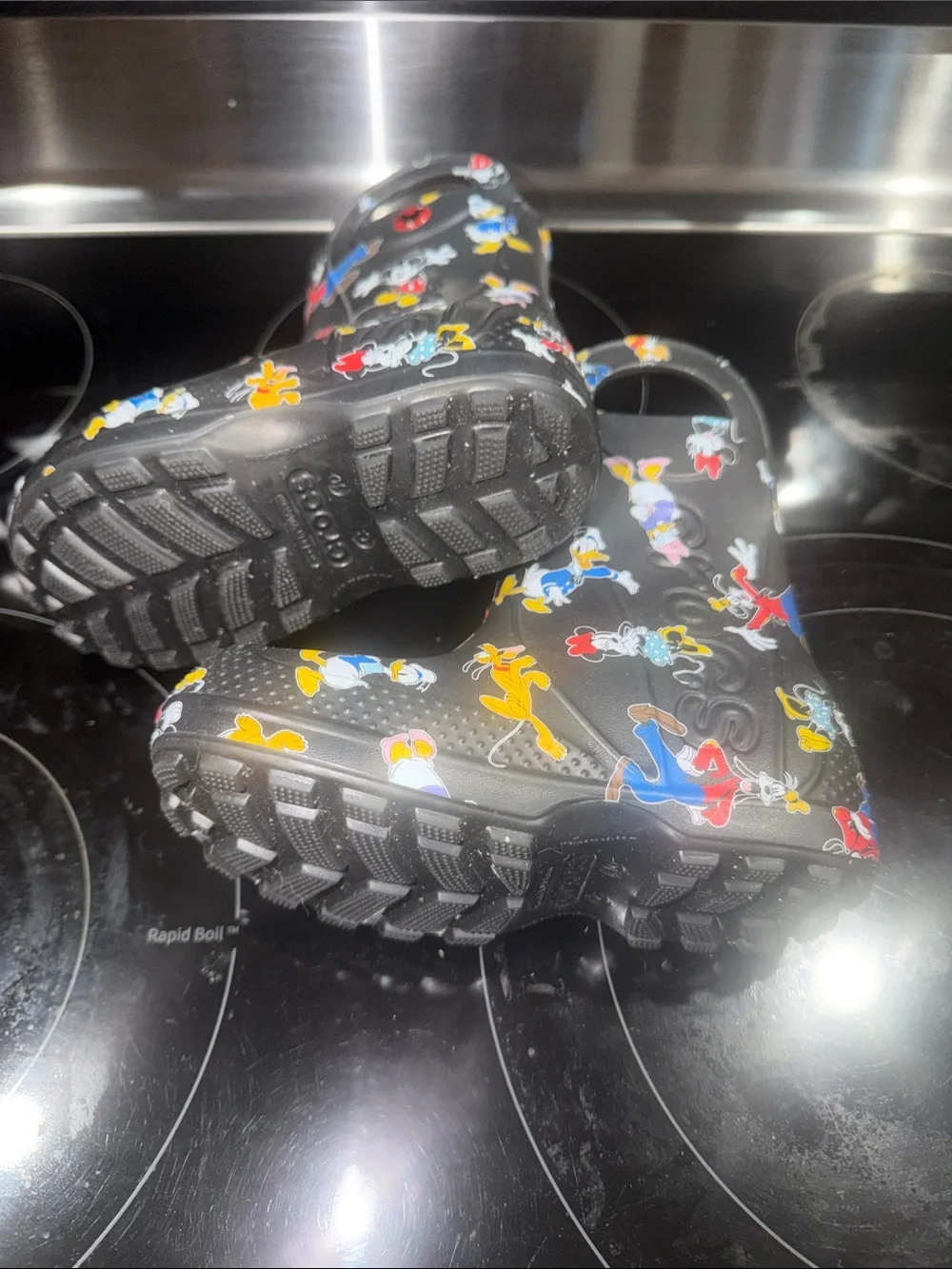 Disney Crocs Mickey Kids Rain Boots